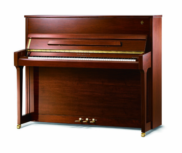 Piano droit Schimmel F-121_Tradition_noyer brillant_cic